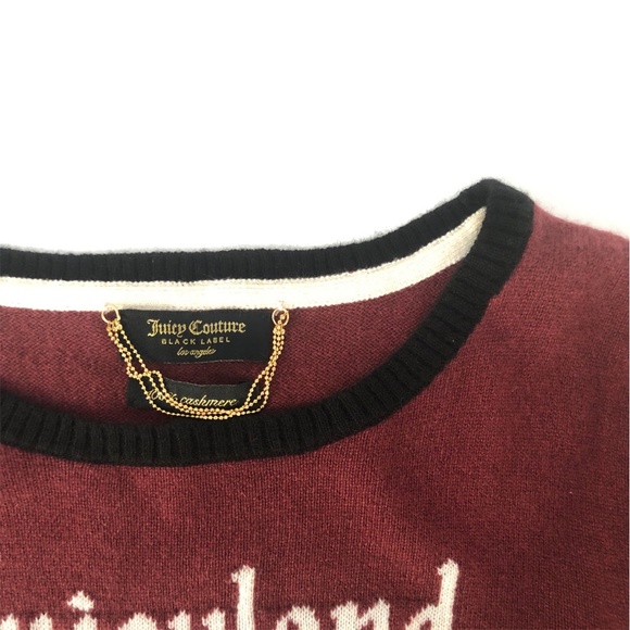 Juicy Couture Bloomingdales Cashmere Sweater - Picture 3 of 5